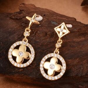 18kt GOLD PLATED Designer Inspired Earrings
